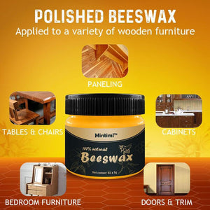 ORGANIC BEESWAX WOOD FURNITURE POLISH