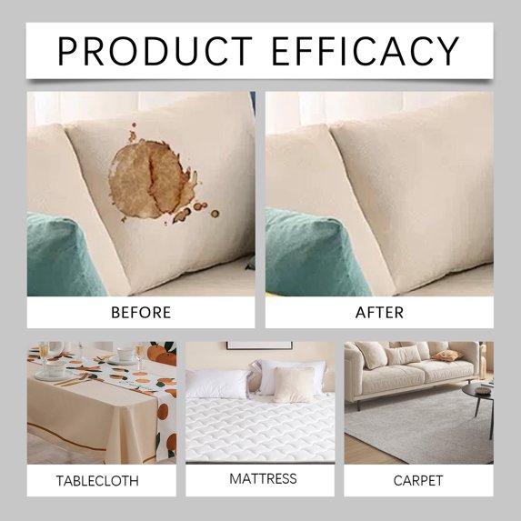 Instant Sofa Stain Remover Spray Remove Coffee, Oil & Dirt Stains Easily - Buy 1 Get 1 Free